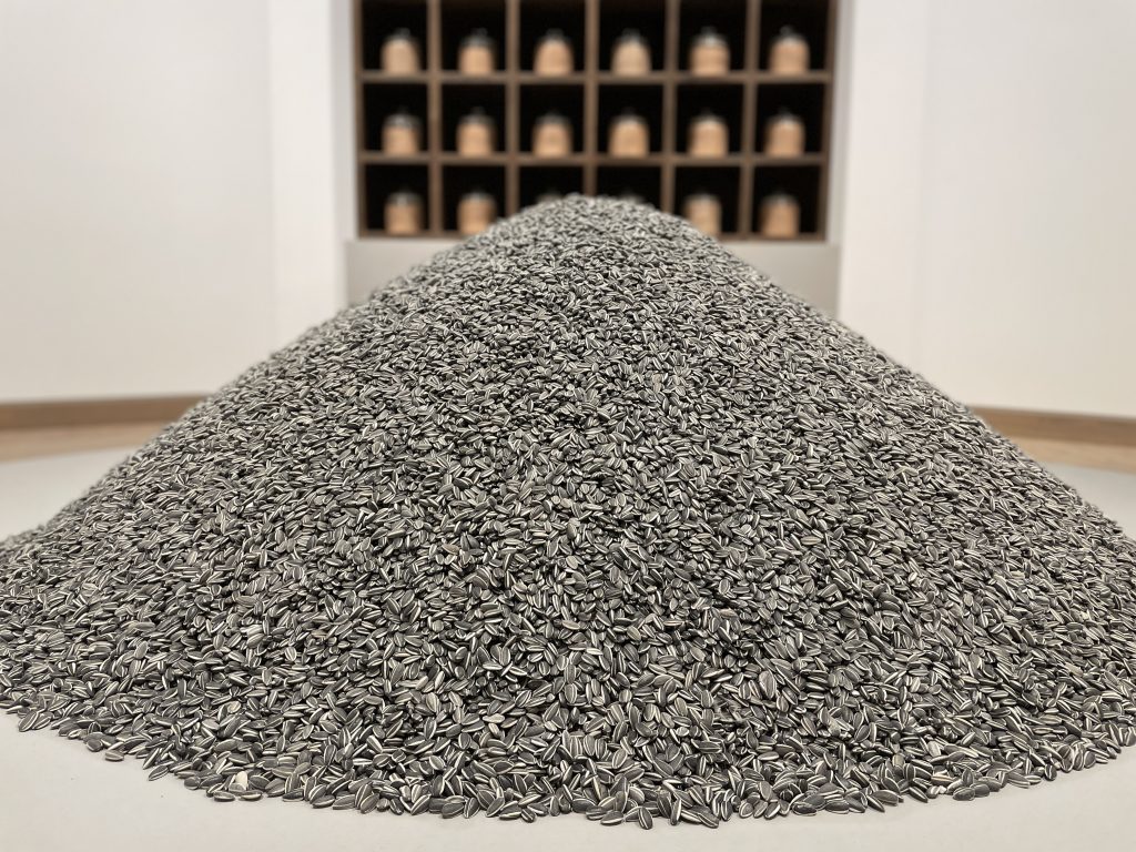 Sunflower Seeds ist ein Werk von Ai Weiwei, das im Moment in der Albertina Modern ausgestellt wird